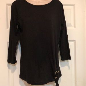 NWOT Michael Kors Black T-shirt Size M
